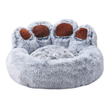 Pet Blanket Dog Bed Hut Cozy Comfortable Soft Self Warming Cat Warm House Gray - Aladdin Shoppers