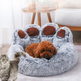 Pet Blanket Dog Bed Hut Cozy Comfortable Soft Self Warming Cat Warm House Gray - Aladdin Shoppers