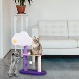 Cat Scratching Post Sisal Scratch Posts Indoor Playing Kitten Scratcher - Aladdin Shoppers