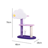 Cat Scratching Post Sisal Scratch Posts Indoor Playing Kitten Scratcher - Aladdin Shoppers