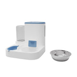 Pet Feeder Detachable Pet Bowls Water Food Bowls Water Fountain Cat Bowls Blue - Aladdin Shoppers