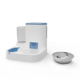 Pet Feeder Detachable Pet Bowls Water Food Bowls Water Fountain Cat Bowls Blue - Aladdin Shoppers