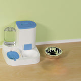 Pet Feeder Detachable Pet Bowls Water Food Bowls Water Fountain Cat Bowls Blue - Aladdin Shoppers