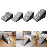 Soft Dog Steps Stair Dog Ramp Ladder with Removable Cover Wide for Cats 53cmx38cmx23cm - Aladdin Shoppers