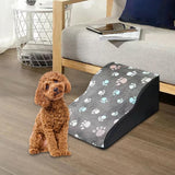 Soft Dog Steps Stair Dog Ramp Ladder with Removable Cover Wide for Cats 53cmx38cmx23cm - Aladdin Shoppers
