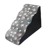 Soft Dog Steps Stair Dog Ramp Ladder with Removable Cover Wide for Cats 73cmx38cmx48cm - Aladdin Shoppers