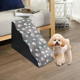 Soft Dog Steps Stair Dog Ramp Ladder with Removable Cover Wide for Cats 73cmx38cmx48cm - Aladdin Shoppers