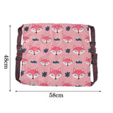 Cat Hanging Hammock Bed with Adjustable Straps Soft Breathable Cute Patterns Fox - Aladdin Shoppers