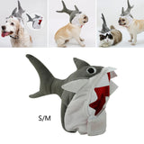 Pets Costume Fish Hat Clothes Cat Dog Headwear for Puppy Cosplay S - Aladdin Shoppers