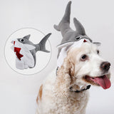 Pets Costume Fish Hat Clothes Cat Dog Headwear for Puppy Cosplay S - Aladdin Shoppers