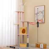 Cat Scratcher Post Climbing Frame Indoor Cats Furniture Protector Playing 47cmx47cmx175cm Pink - Aladdin Shoppers