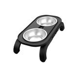 Kitten Food Bowl Stand for Dogs Cats Food Container Elevated Feeder AntiSlip - Aladdin Shoppers