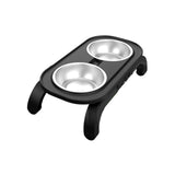 Kitten Food Bowl Stand for Dogs Cats Food Container Elevated Feeder AntiSlip - Aladdin Shoppers