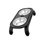 Kitten Food Bowl Stand for Dogs Cats Food Container Elevated Feeder AntiSlip - Aladdin Shoppers