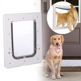 2 Way Dogs Door Flap Mount Secure Window Pet Supplies Wall with Closing Panel 38.6x52x1.8cm - Aladdin Shoppers