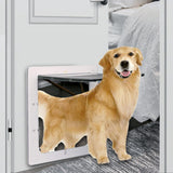 2 Way Dogs Door Flap Mount Secure Window Pet Supplies Wall with Closing Panel 38.6x52x1.8cm - Aladdin Shoppers