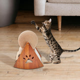 Cat Scratching Ball Stable Durable Multifunctional for Indoor Cats 20cmx16cmx24cm - Aladdin Shoppers