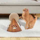 Cat Scratching Ball Stable Durable Multifunctional for Indoor Cats 20cmx16cmx24cm - Aladdin Shoppers