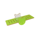 Pet Cat Playing Wood Seesaw Scratching Board Funny for Cat Grinding Claws - Aladdin Shoppers