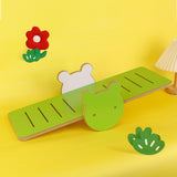 Pet Cat Playing Wood Seesaw Scratching Board Funny for Cat Grinding Claws - Aladdin Shoppers