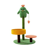 Cute Cactus Cat Scratching Posts Stylish with 3 Scratching Poles Stable - Aladdin Shoppers