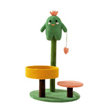 Cute Cactus Cat Scratching Posts Stylish with 3 Scratching Poles Stable - Aladdin Shoppers