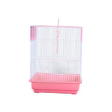 Bird Cage House Pet Supplies Nest Standing Pole Birdcage for Parrot Finches Red - Aladdin Shoppers