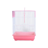 Bird Cage House Pet Supplies Nest Standing Pole Birdcage for Parrot Finches Red - Aladdin Shoppers
