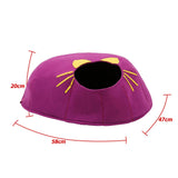 Kitten Felt Hammock Sleeping Mat Breathable Pad for Rabbits Window Indoor Violet - Aladdin Shoppers