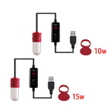 Aquarium Fish Tank Heater Small Tank Heater Temperature Adjustable LED 10w - Aladdin Shoppers