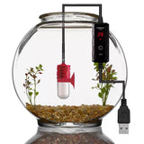 Aquarium Fish Tank Heater Small Tank Heater Temperature Adjustable LED 15w - Aladdin Shoppers
