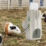 Hamster Cage Drinking Water Bottle Pet Automatic Drinking Bottles for Rabbit White - Aladdin Shoppers