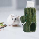 Hamster Cage Drinking Water Bottle Pet Automatic Drinking Bottles for Rabbit Dark Green - Aladdin Shoppers