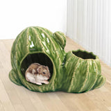 Hamster House Habitat Cave Small Animal House Cactus Shaped Pet Nesting - Aladdin Shoppers