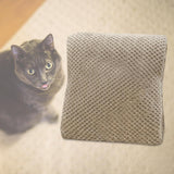 Warm Pet Throw Blanket Flannel Doggy Solid Color Adult Couch Winter Brown - Aladdin Shoppers
