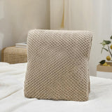 Warm Pet Throw Blanket Flannel Doggy Solid Color Adult Couch Winter Brown - Aladdin Shoppers