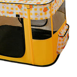 Cat Bed Oxford Fabric Nest House Cat Tent Cat House for Rabbit Small Dogs Yellow - Aladdin Shoppers