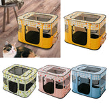 Cat Bed Oxford Fabric Nest House Cat Tent Cat House for Rabbit Small Dogs Yellow - Aladdin Shoppers