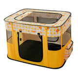 Cat Bed Oxford Fabric Nest House Cat Tent Cat House for Rabbit Small Dogs Yellow - Aladdin Shoppers