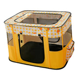 Cat Bed Oxford Fabric Nest House Cat Tent Cat House for Rabbit Small Dogs Yellow - Aladdin Shoppers