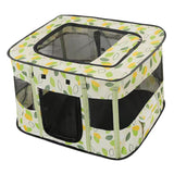 Cat Bed Oxford Fabric Nest House Cat Tent Cat House for Rabbit Small Dogs Green - Aladdin Shoppers