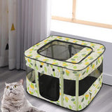 Cat Bed Oxford Fabric Nest House Cat Tent Cat House for Rabbit Small Dogs Green - Aladdin Shoppers