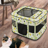 Cat Bed Oxford Fabric Nest House Cat Tent Cat House for Rabbit Small Dogs Green - Aladdin Shoppers