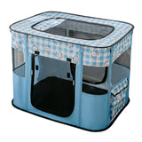 Cat Bed Oxford Fabric Nest House Cat Tent Cat House for Rabbit Small Dogs Blue - Aladdin Shoppers