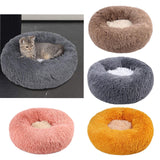 Warm Pet Bed Mat Sleeping Pad Pet Supplies Mattress Indoor Cats Kennel Brown - Aladdin Shoppers