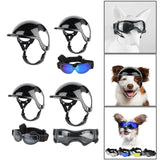 Fashion Pet Clothing Kit Riding Protection Adjustable Dog Supplies M Hat - Aladdin Shoppers