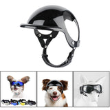 Fashion Pet Clothing Kit Riding Protection Adjustable Dog Supplies M Hat - Aladdin Shoppers