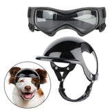 Fashion Pet Clothing Kit Riding Protection Adjustable Dog Supplies M Hat and M Glasses - Aladdin Shoppers