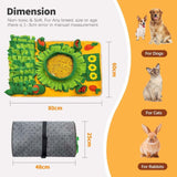 Dog Puzzle Mat Interactive Puppy Educational Training Toys Pet Supplies - Aladdin Shoppers