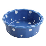 Cat Bowl Stable Dog Bowl Cat Food Plate Pets Feeding Station Pet Feeder Blue - Aladdin Shoppers